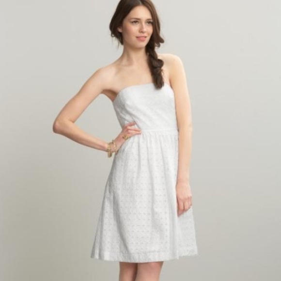 GAP strapless eyelet dress with pockets - Picture 1 of 5